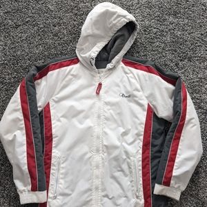 O'neill women's white snow jacket, small
